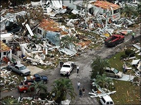 tornado damage